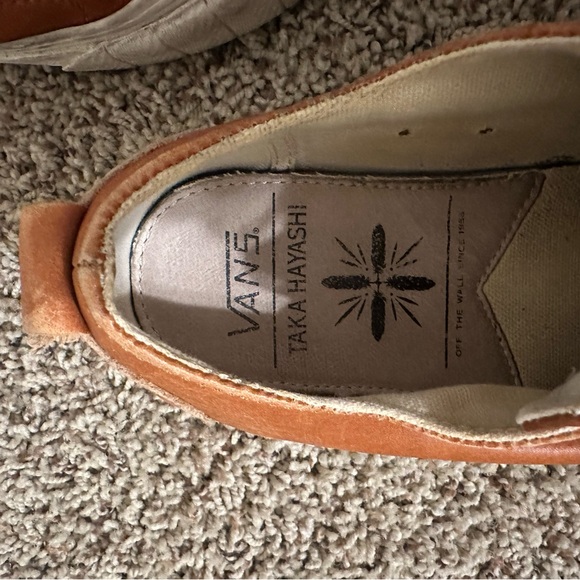 Size 6 - VANS Taka Hayashi x Authentic One Canvas Leather Brown - Picture 4 of 6